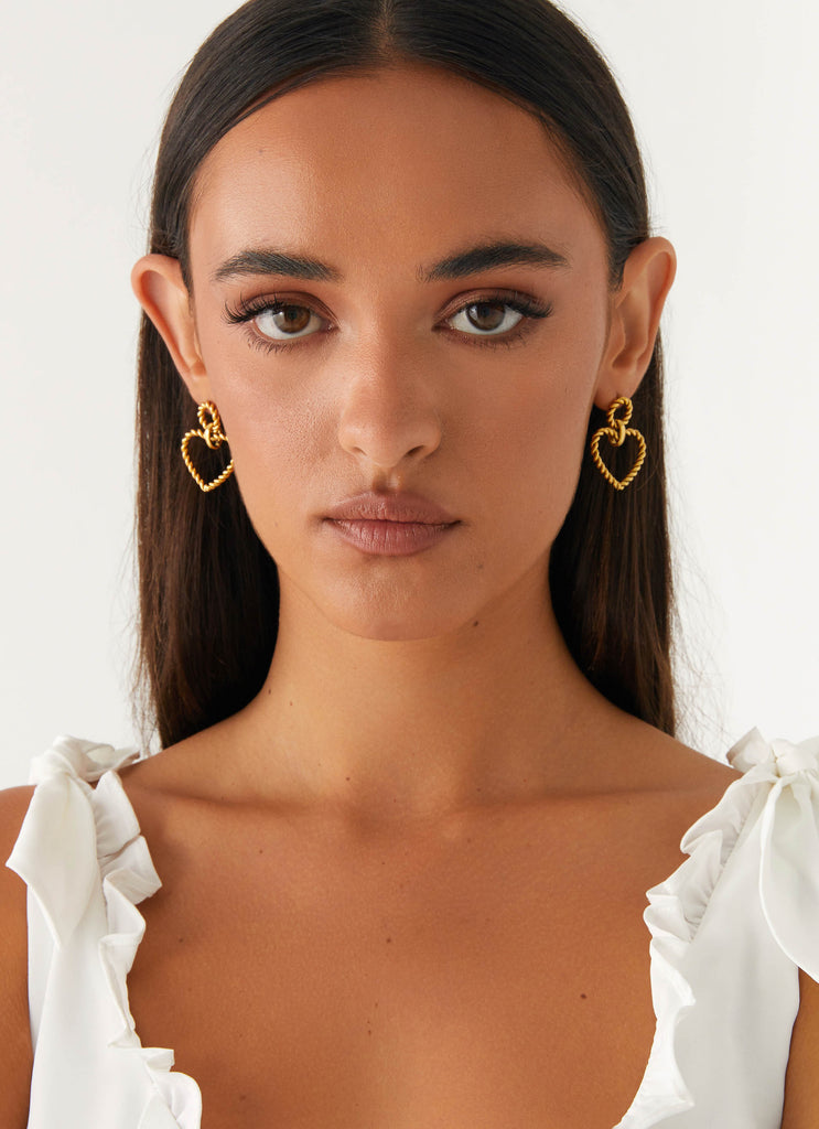 J'Adore Earrings - Gold