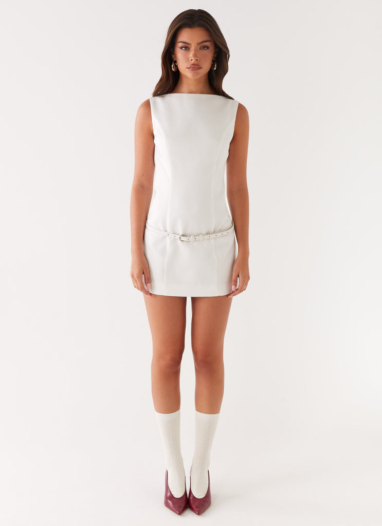 jaye mini dress white multi Jaye Mini Dress White Floral