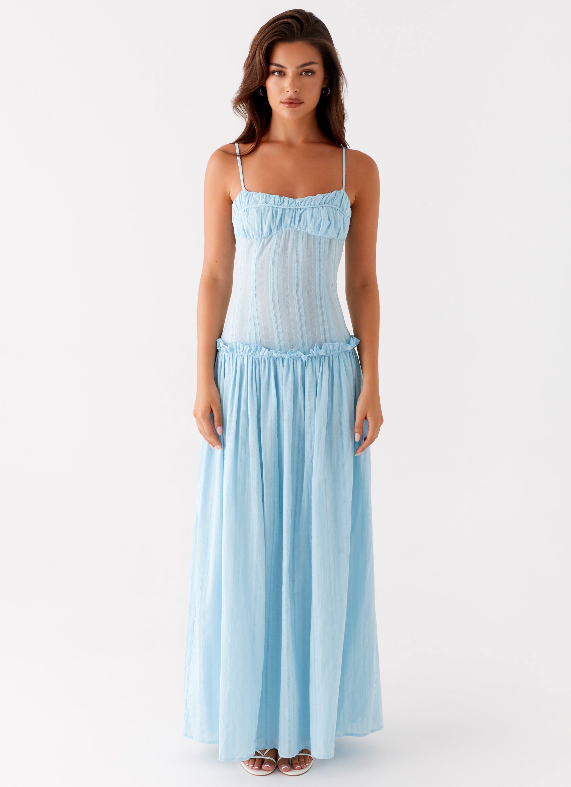 Jacinda Drop Waist Maxi Dress