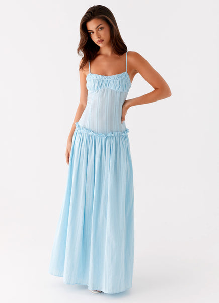 Jacinda Drop Waist Maxi Dress