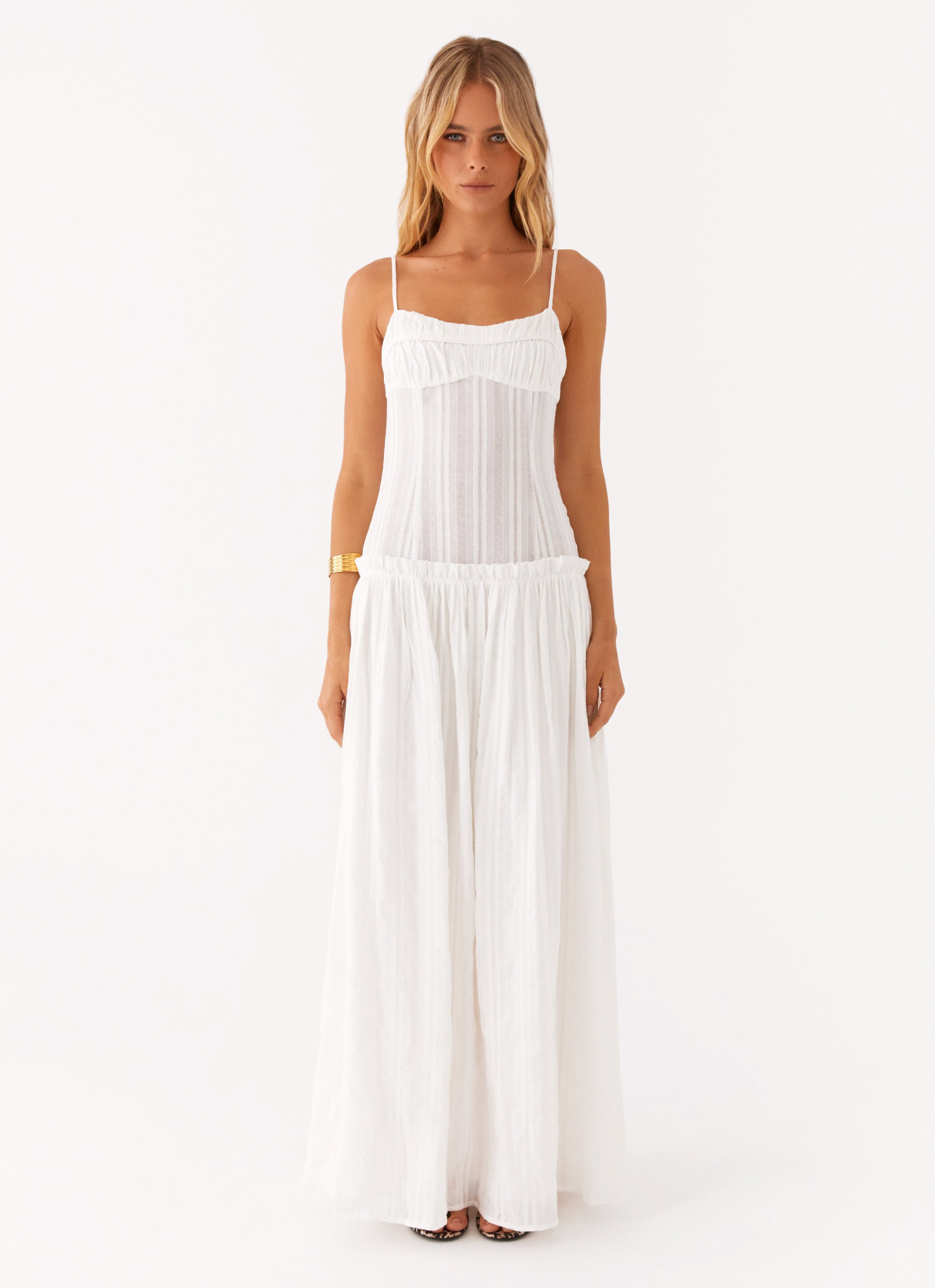 Jacinda Drop Waist Maxi Dress