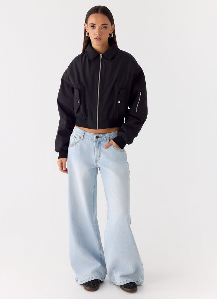 Jameson Bomber Jacket - Black