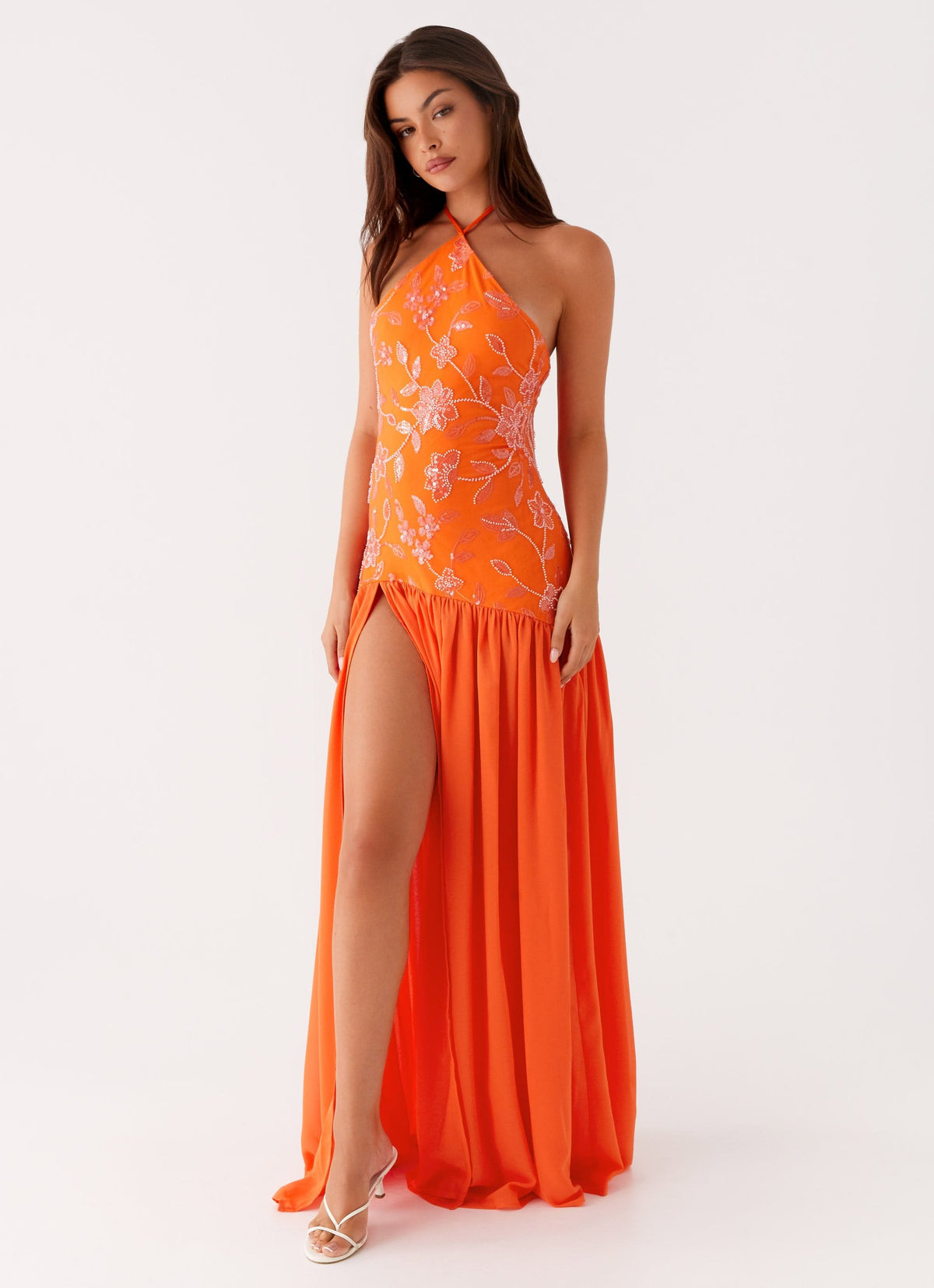 Janelle Beaded Maxi Dress