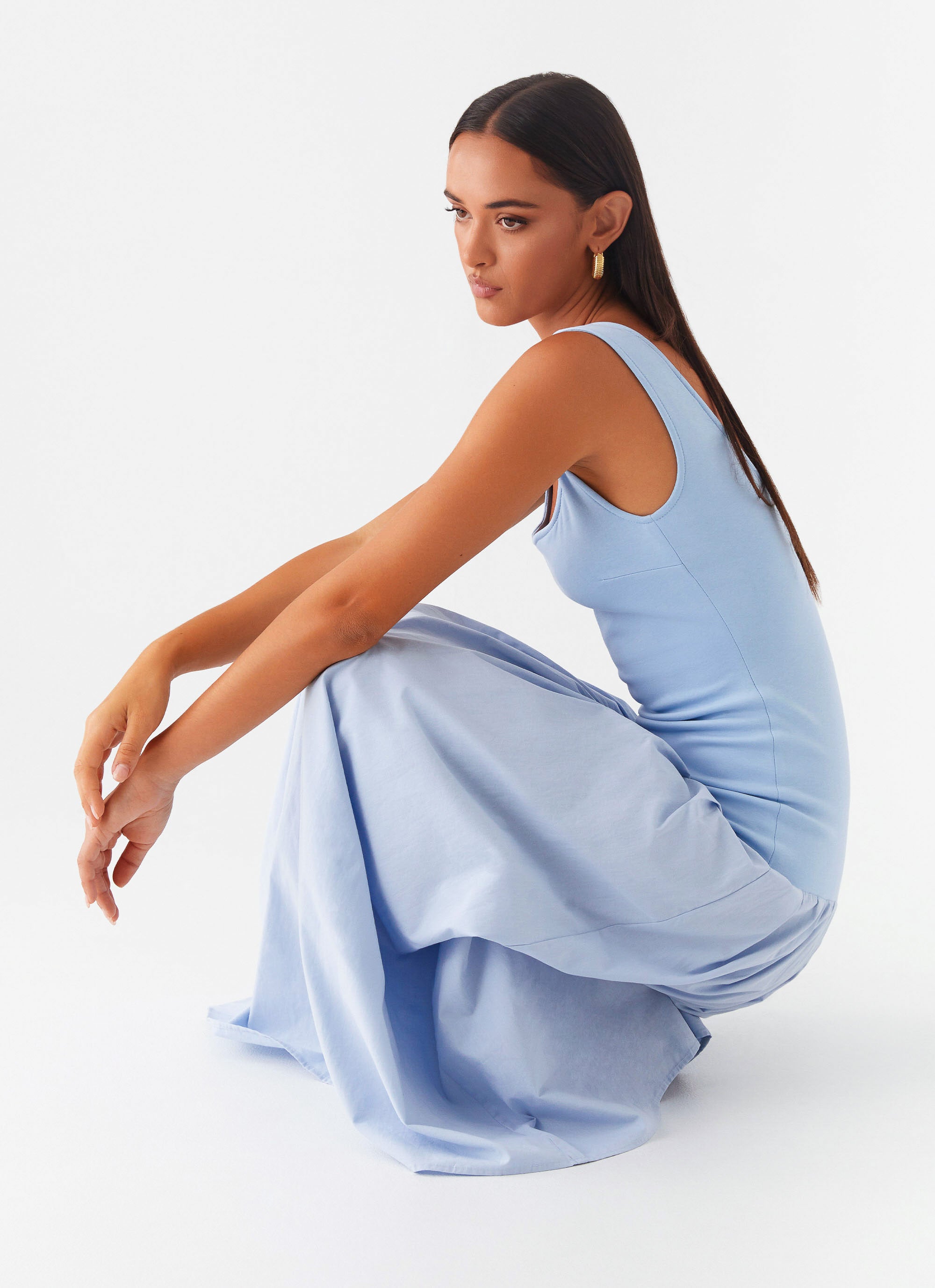 Jaxon Maxi Dress - Blue Blue / US 16 Jaxon Maxi Dress - Blue Blue / US 16