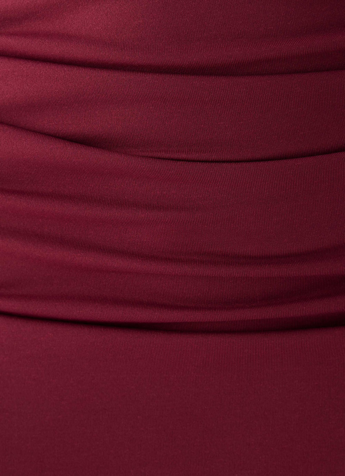 Jess Draped Maxi Dress - Maroon