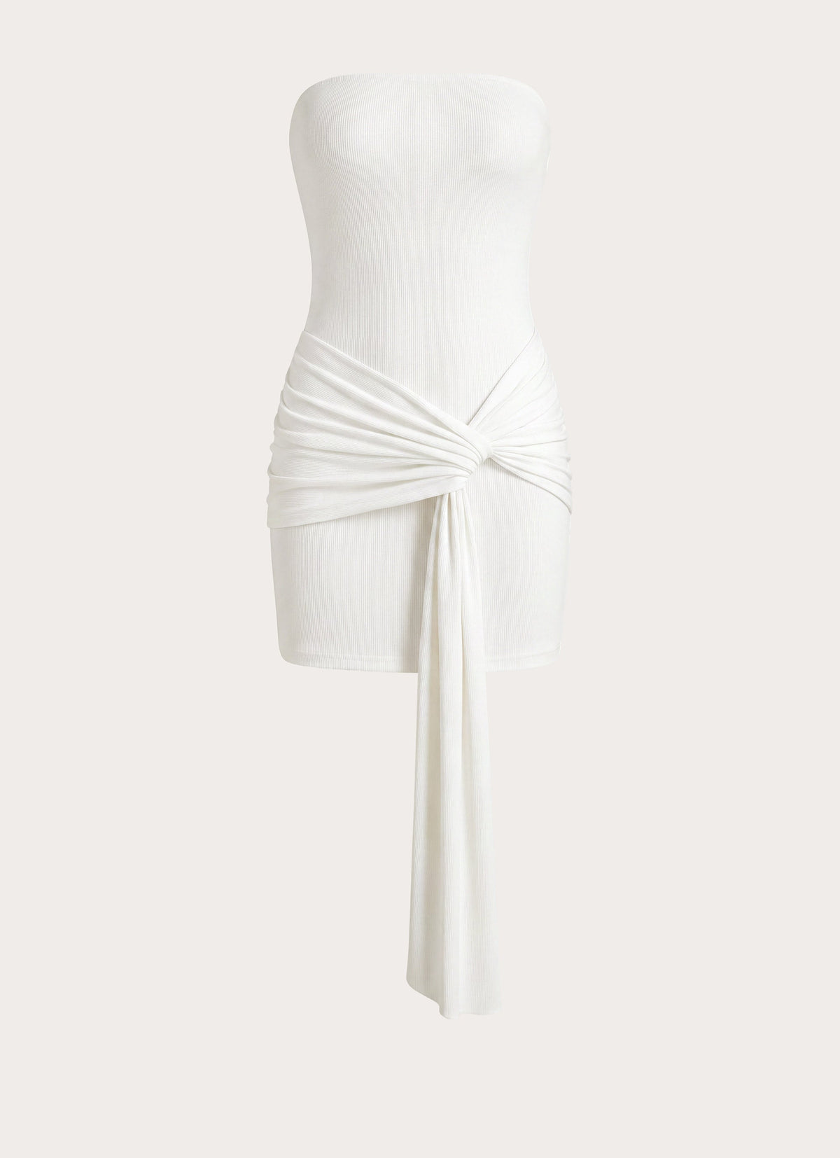 White Sorority Dress | Jiliana Strapless Mini Dress