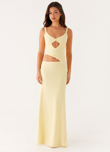 Jocelyn Maxi Dress - Yellow