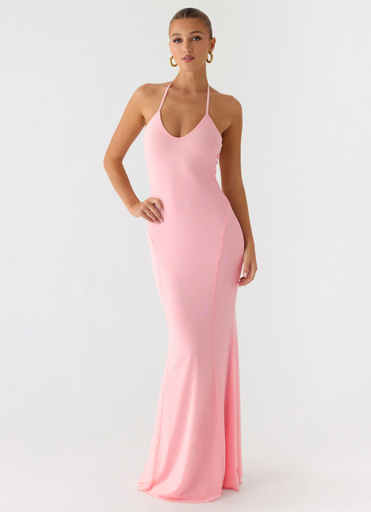 Jolin Halter Maxi Dress