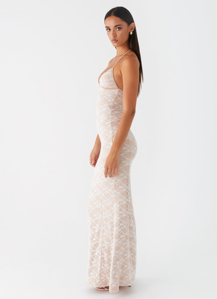Jolina Lace Maxi Dress - White Peppermayo US Jolina Lace Maxi Dress - White Peppermayo US