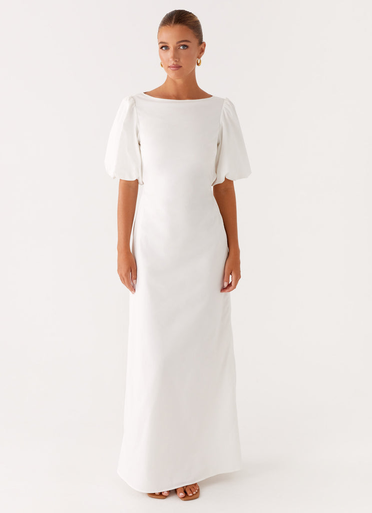 Judy Maxi Dress - White Peppermayo US Judy Maxi Dress - White Peppermayo US