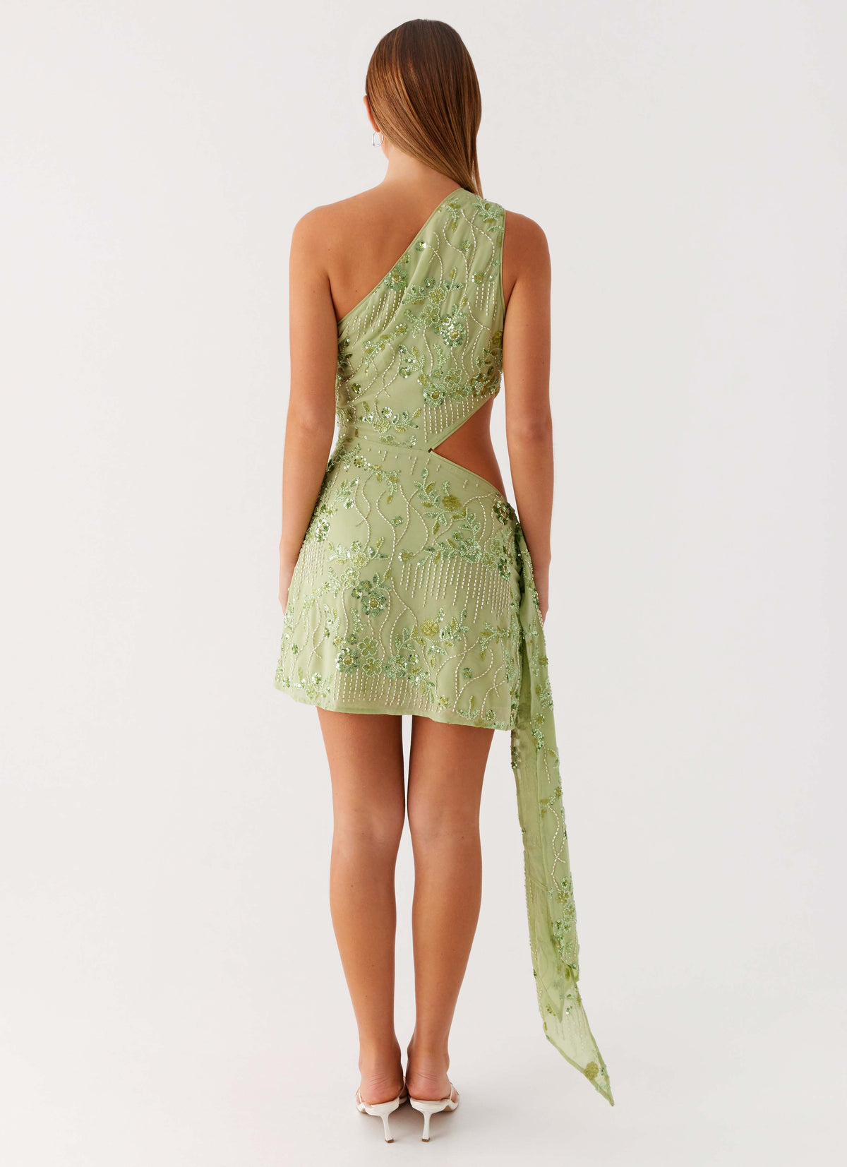 Juelz Beaded Mini Dress
