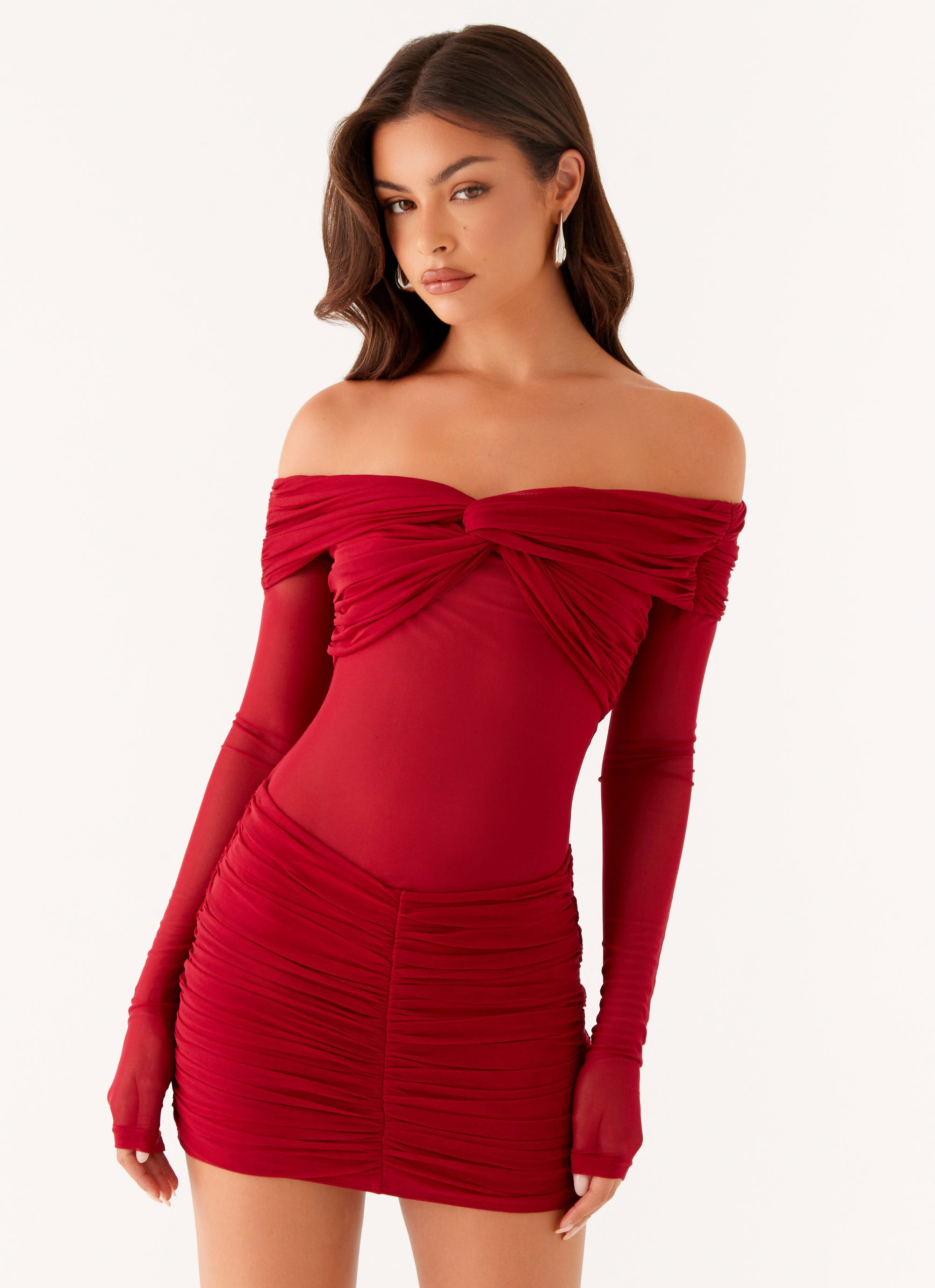 Jules Mini Dress - Raspberry Raspberry / US 14 Jules Mini Dress - Raspberry Raspberry / US 14