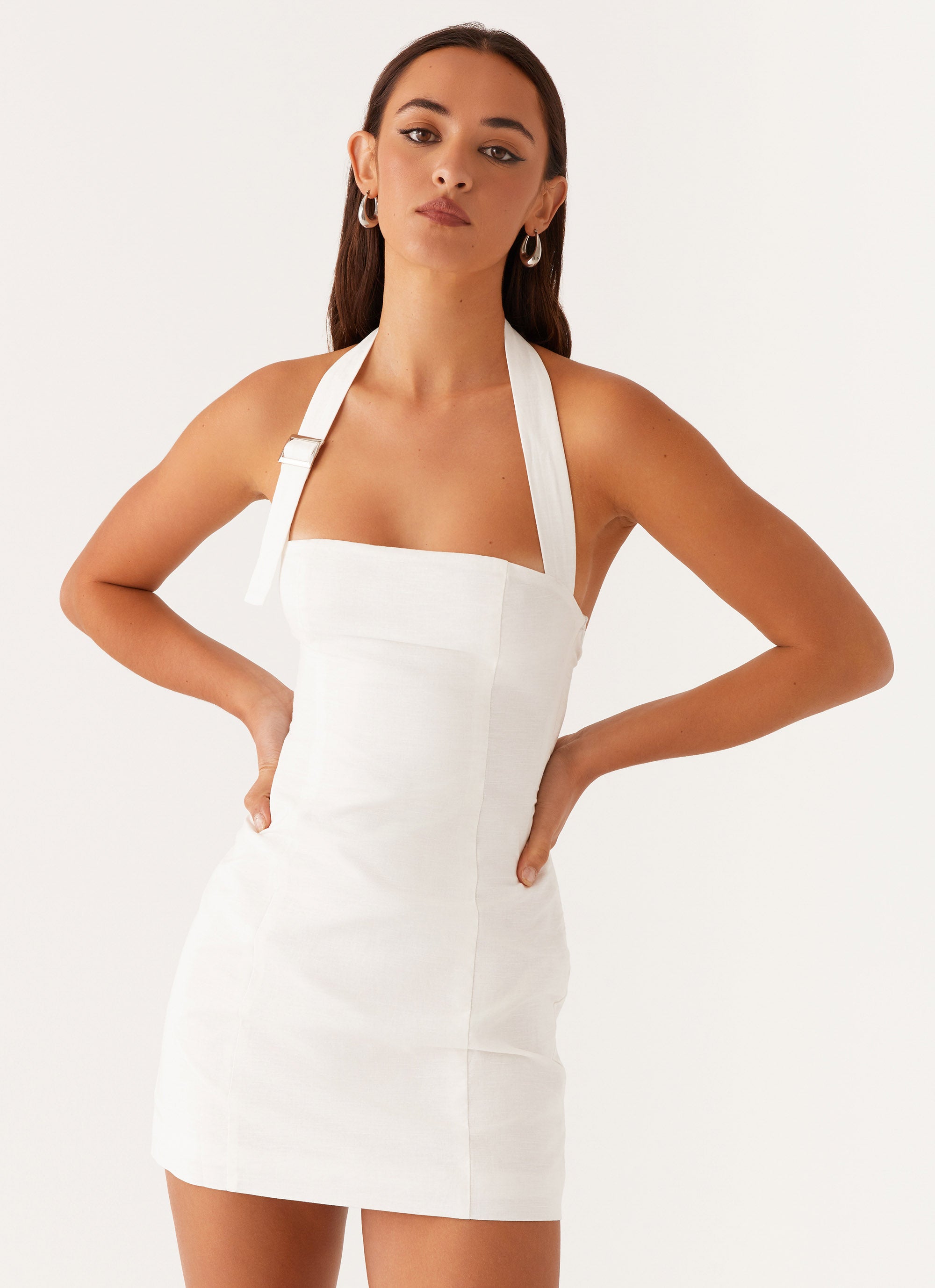 Julianna Linen Mini Dress