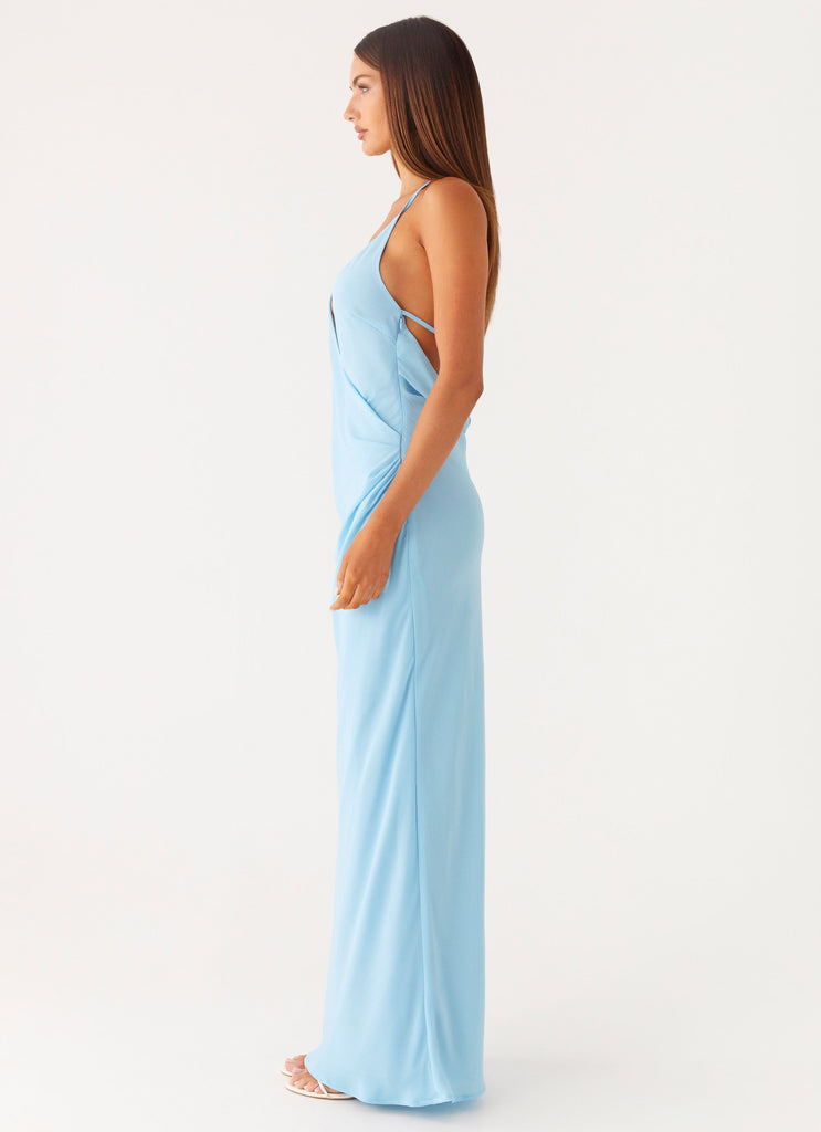 hot kiss maxi dress Just A Kiss Cowl Maxi Dress