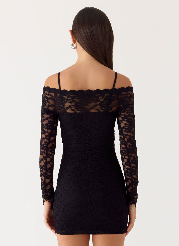 Just This Once Lace Mini Dress