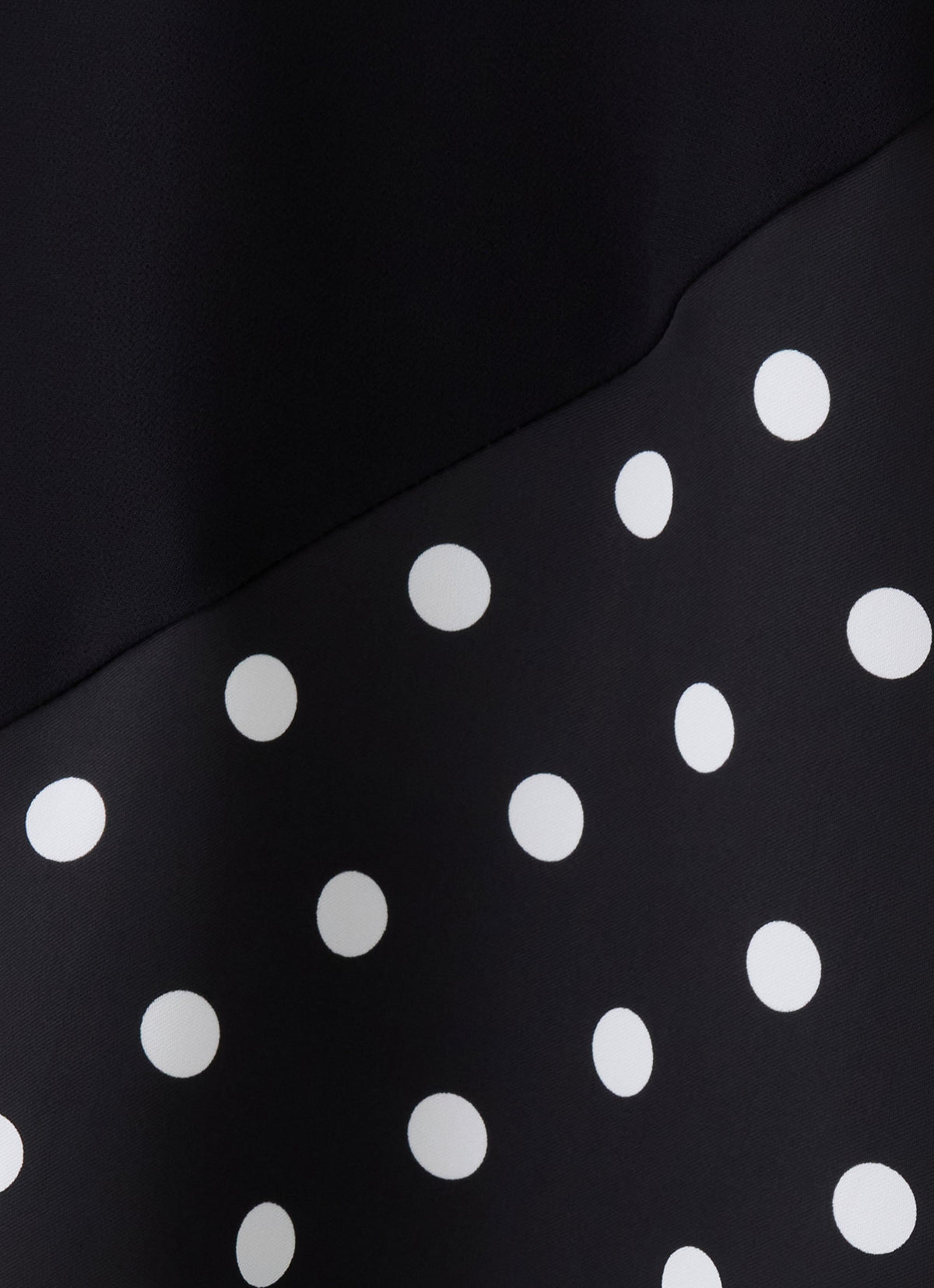 Klose Midi Skirt - Black Polka Dot