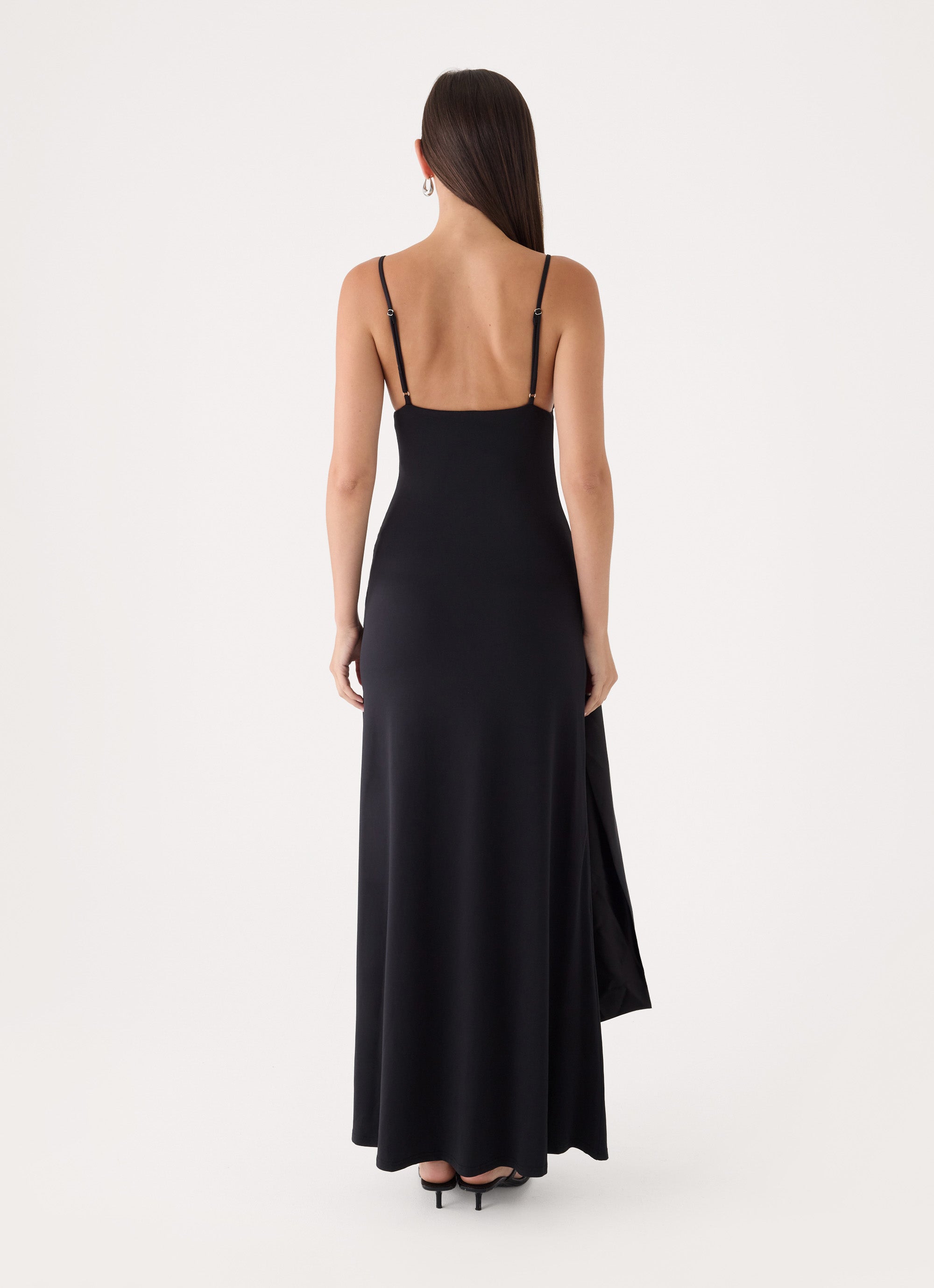 Kaedyn Maxi Dress - Black – Peppermayo US