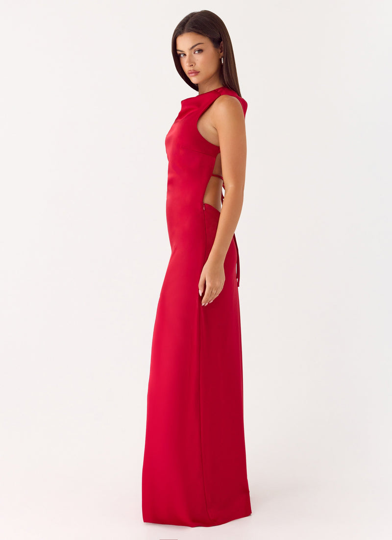Kaiden Maxi Dress - Red