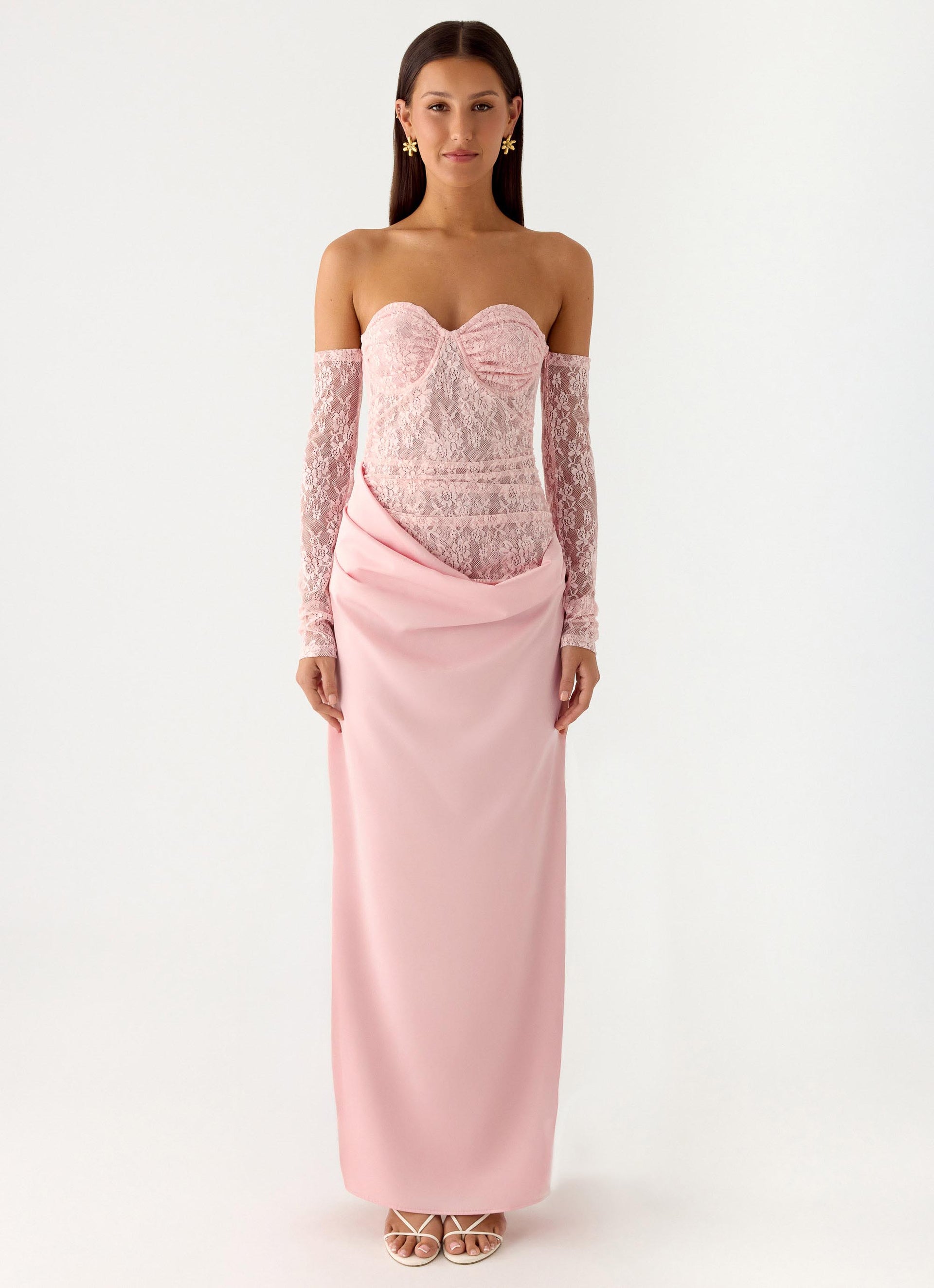 Kaina Off Shoulder Maxi Dress