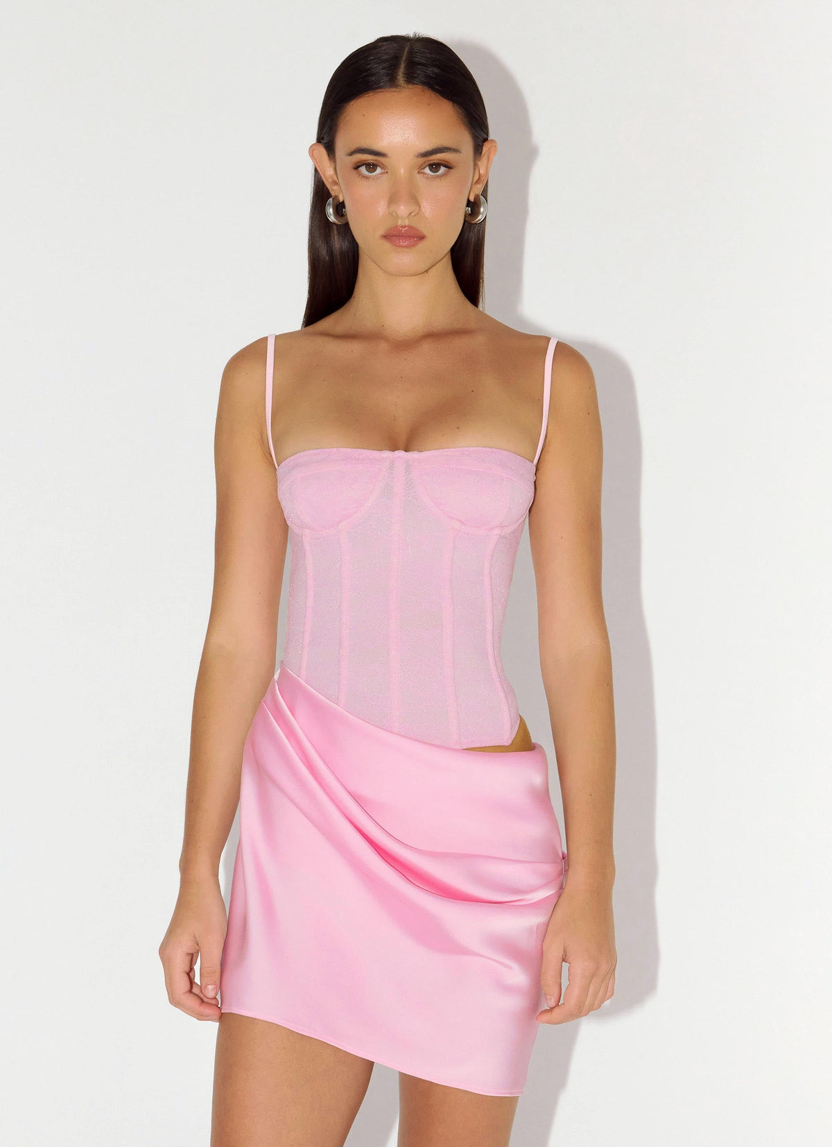 Preference Round Dress | Kalila Corset Mini Dress