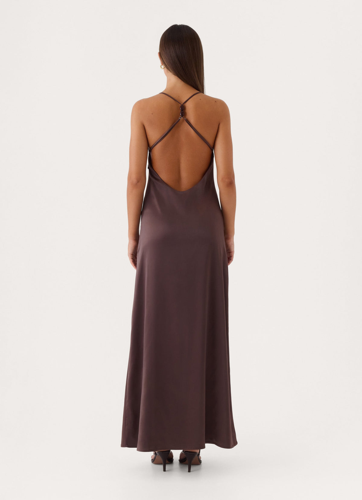 Kallie Maxi Dress - Chocolate