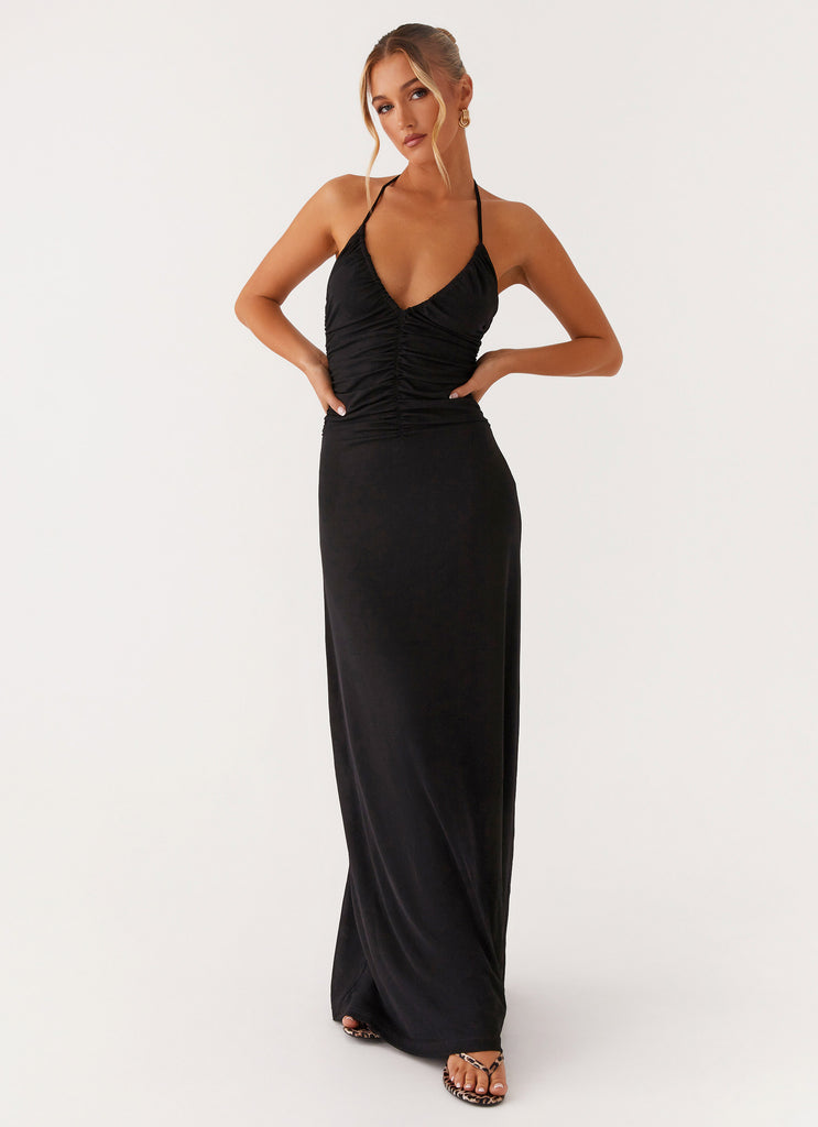 Kansas Maxi Dress - Black Peppermayo US Kansas Maxi Dress - Black Peppermayo US