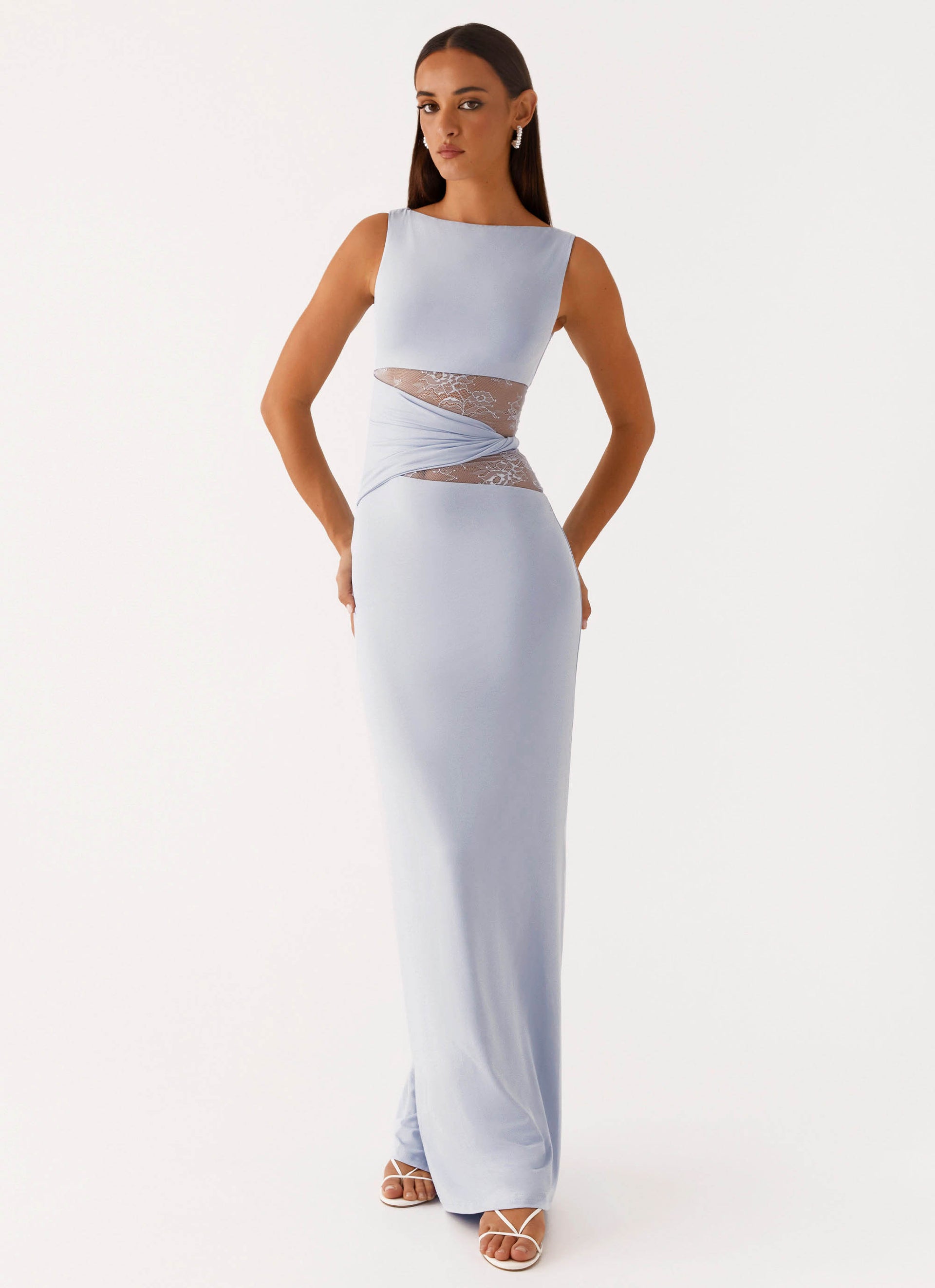 peppermayo karma maxi dress sheer lace Rush Dress | Karma Maxi