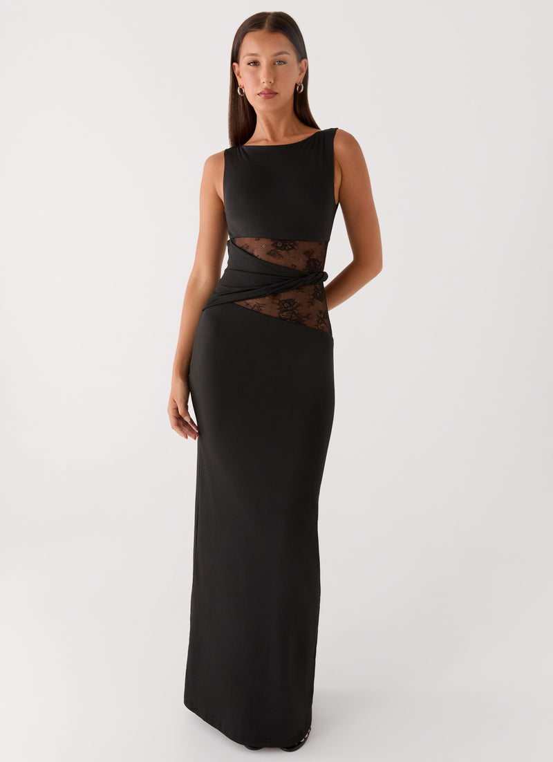 Karma Maxi Dress - Black