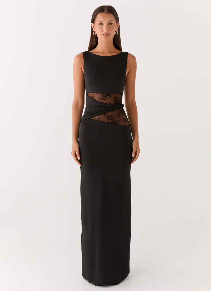 Karma Maxi Dress - Black Peppermayo US Karma Maxi Dress - Black Peppermayo US