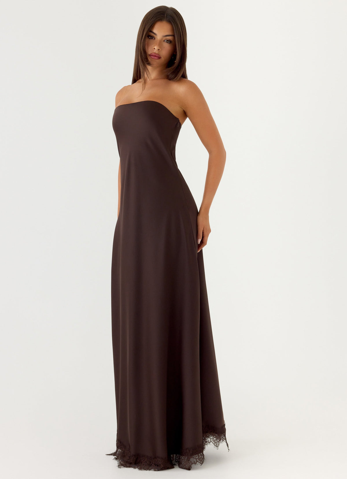 Sorority Formal Dress | Kayleigh Strapless Maxi Dress