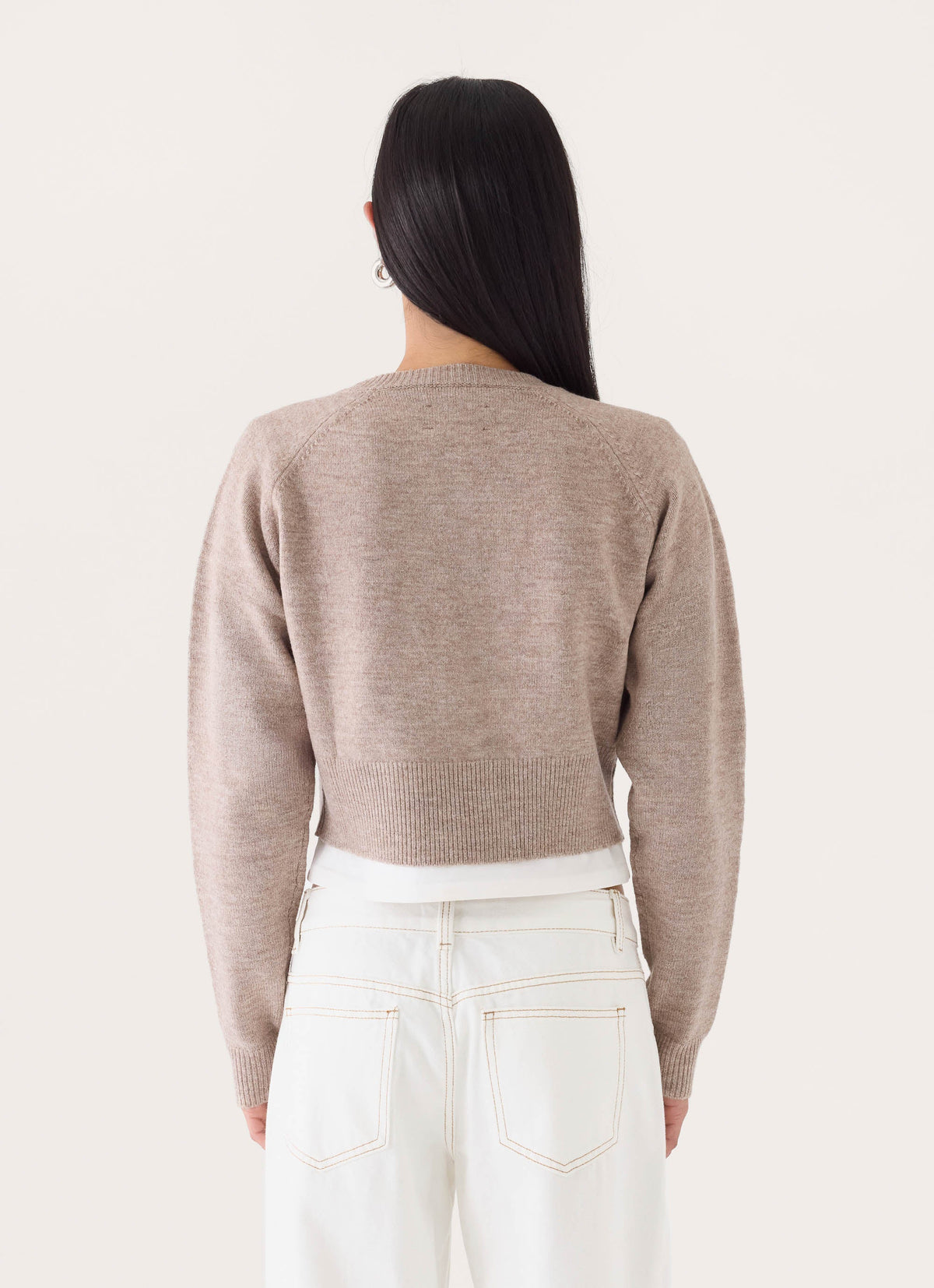 Keanne Knit Cardigan - Beige