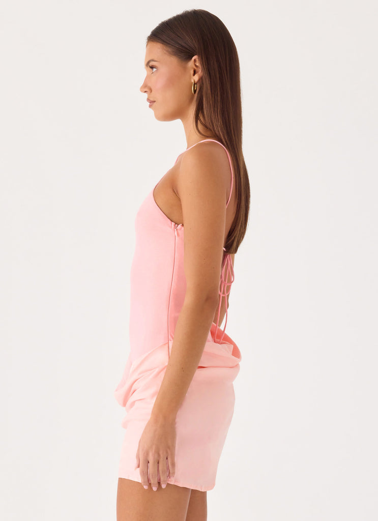 cupro mini dress Sorority Rush Dress | Keanu Cupro Mini Dress