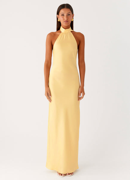 Keena Scarf Maxi Dress Keena Scarf Maxi Dress