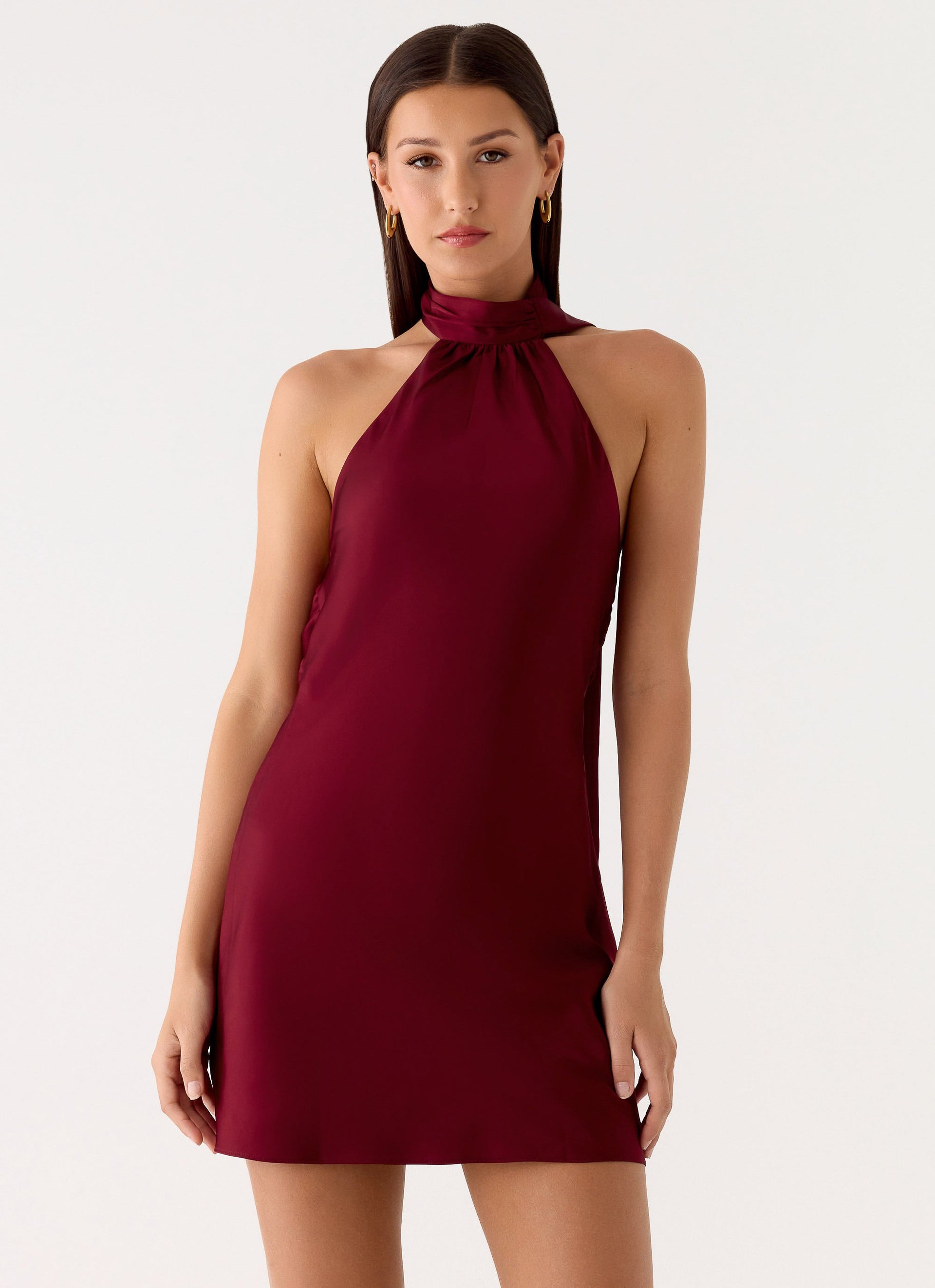 Keena Scarf Mini Dress