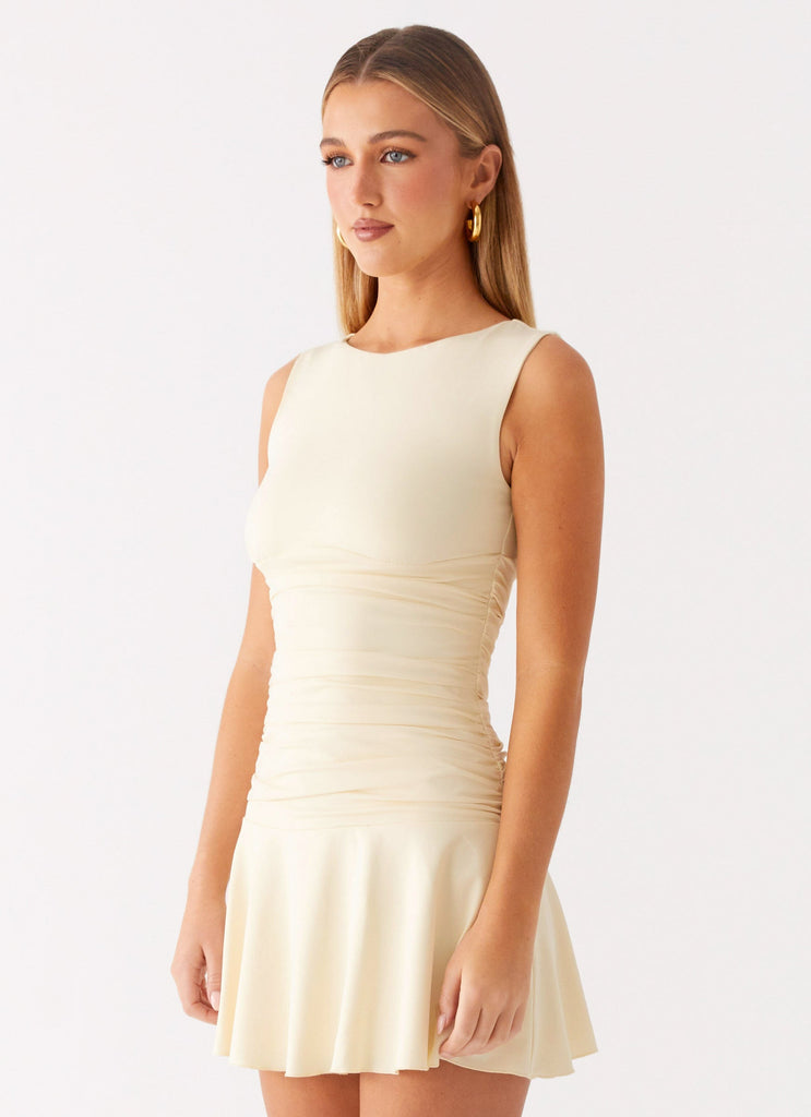 Kelda Mini Dress - Yellow Peppermayo US Kelda Mini Dress - Yellow Peppermayo US