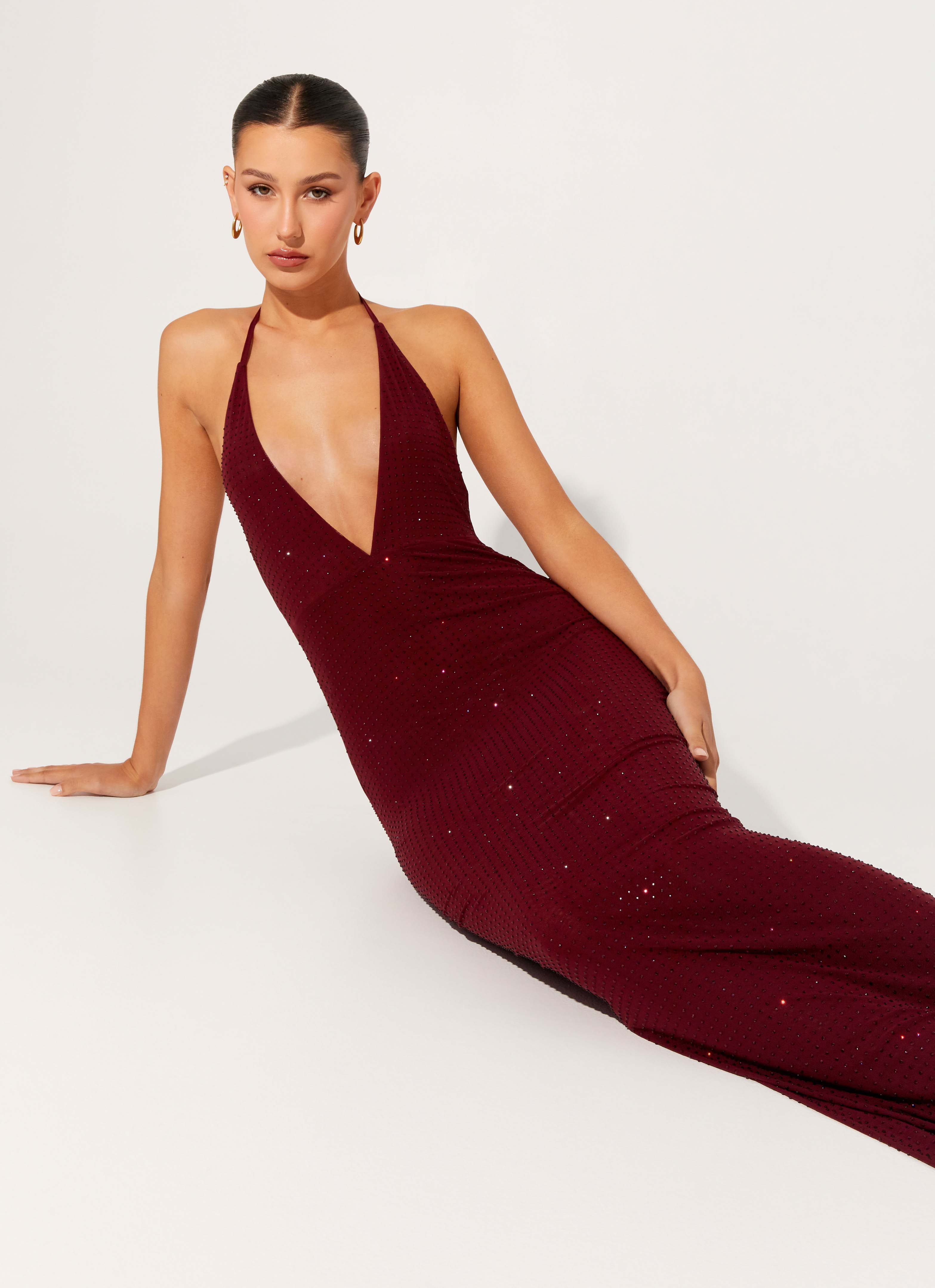 Keliese Beaded Maxi Dress