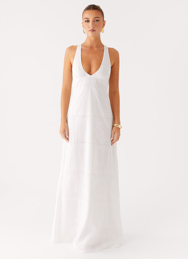 kiana maxi dress Solace London Kiana Maxi Dress | Blue