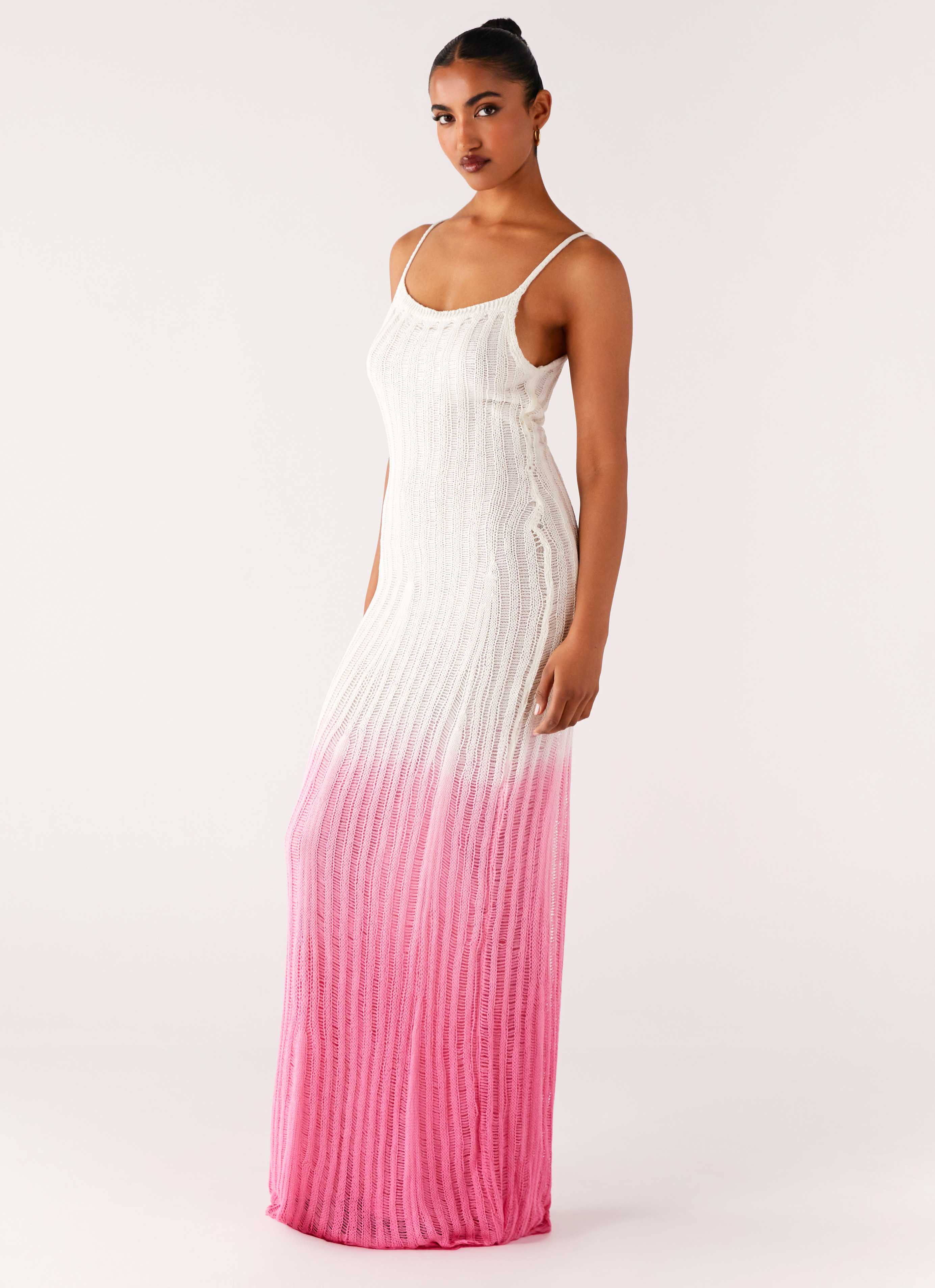 Kiki Maxi Dress - Pink Ombre Pink Ombre / Xs-S Kiki Maxi Dress - Pink Ombre Pink Ombre / Xs-S