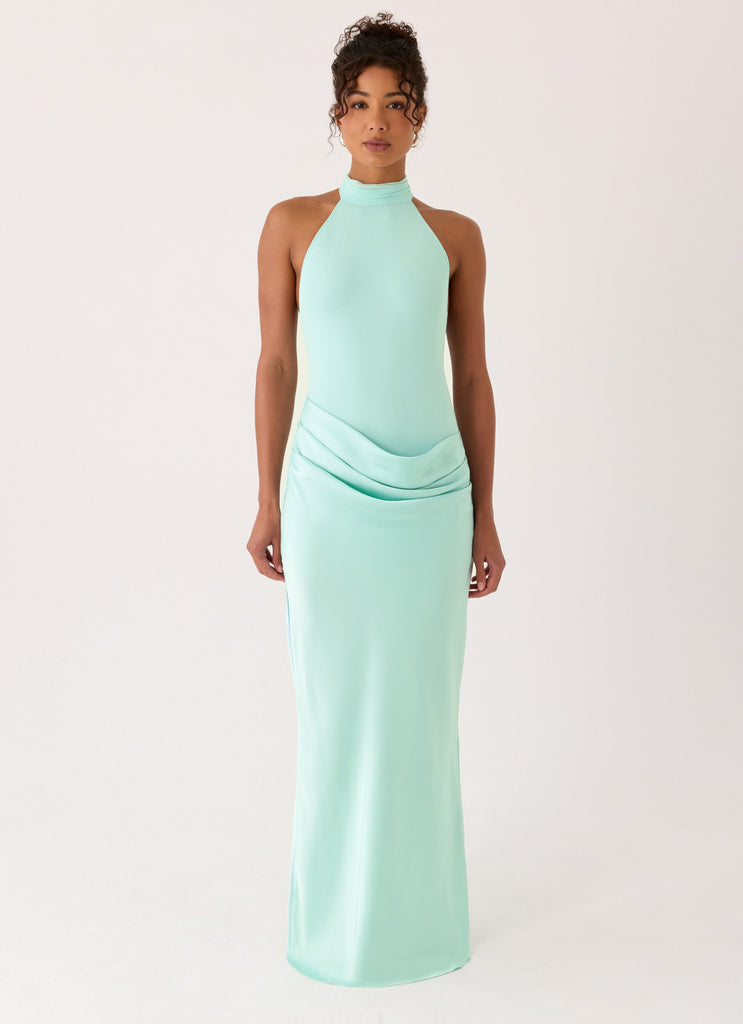 Kiyah Maxi Dress - Mint Mint / US 10 Kiyah Maxi Dress - Mint Mint / US 10