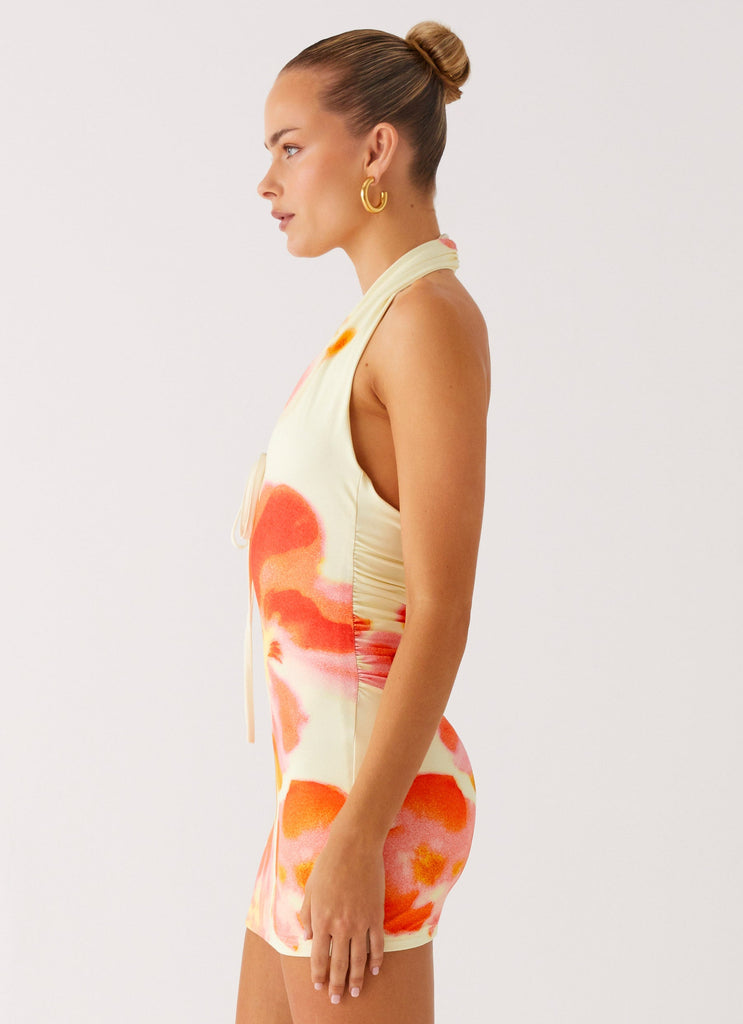 Know You Better Mini Dress - Mimosa Blossom Peppermayo US Know You Better Mini Dress - Mimosa Blossom Peppermayo US