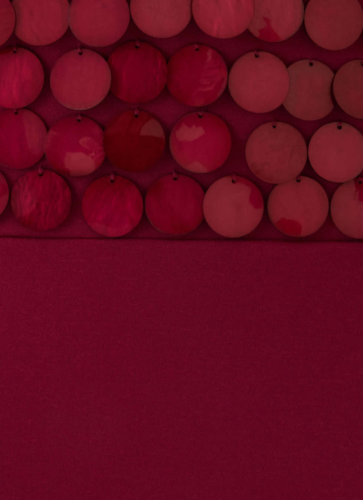 Kolisa Beaded Halter Maxi Dress - Burgundy