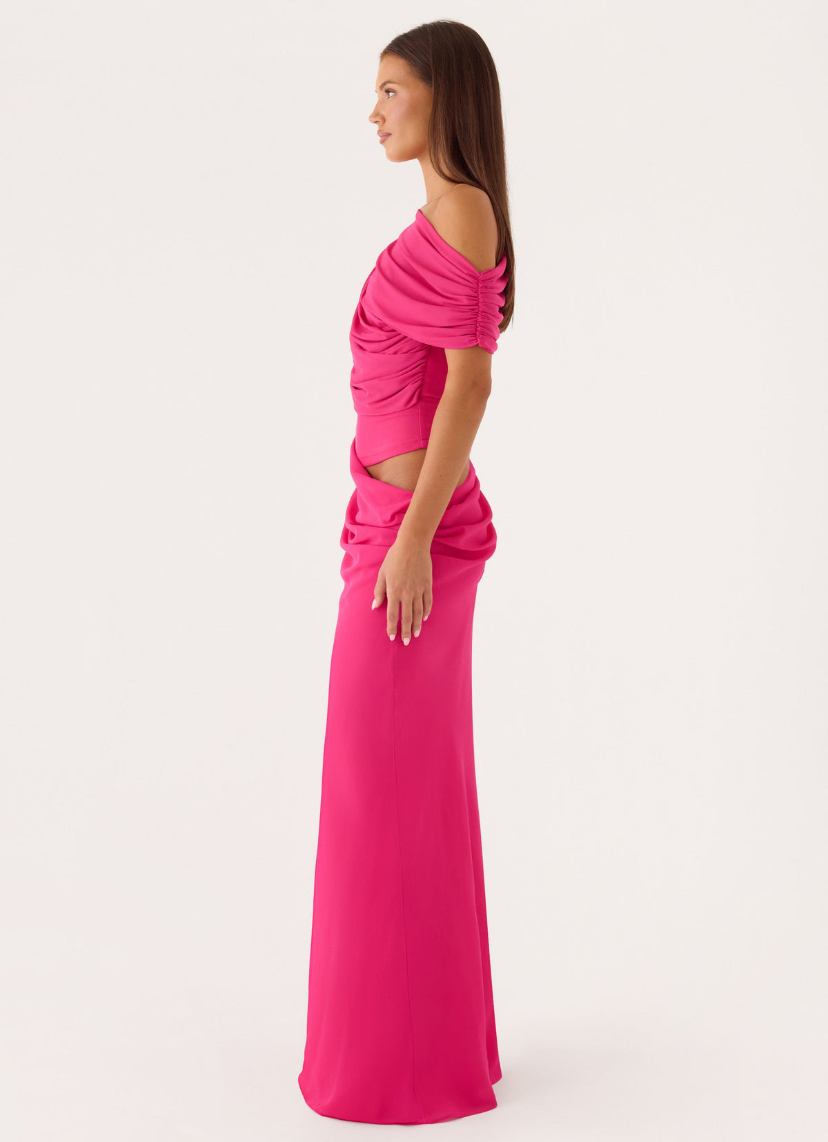 hot kiss maxi dress | Dresses | Floral Offshoulder Effortlessly elegant Womens Cut Out Maxi Dress