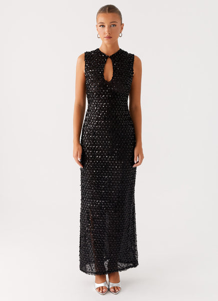 peppermayo higher level sequin maxi dress Higher Level Sequin Maxi Dress