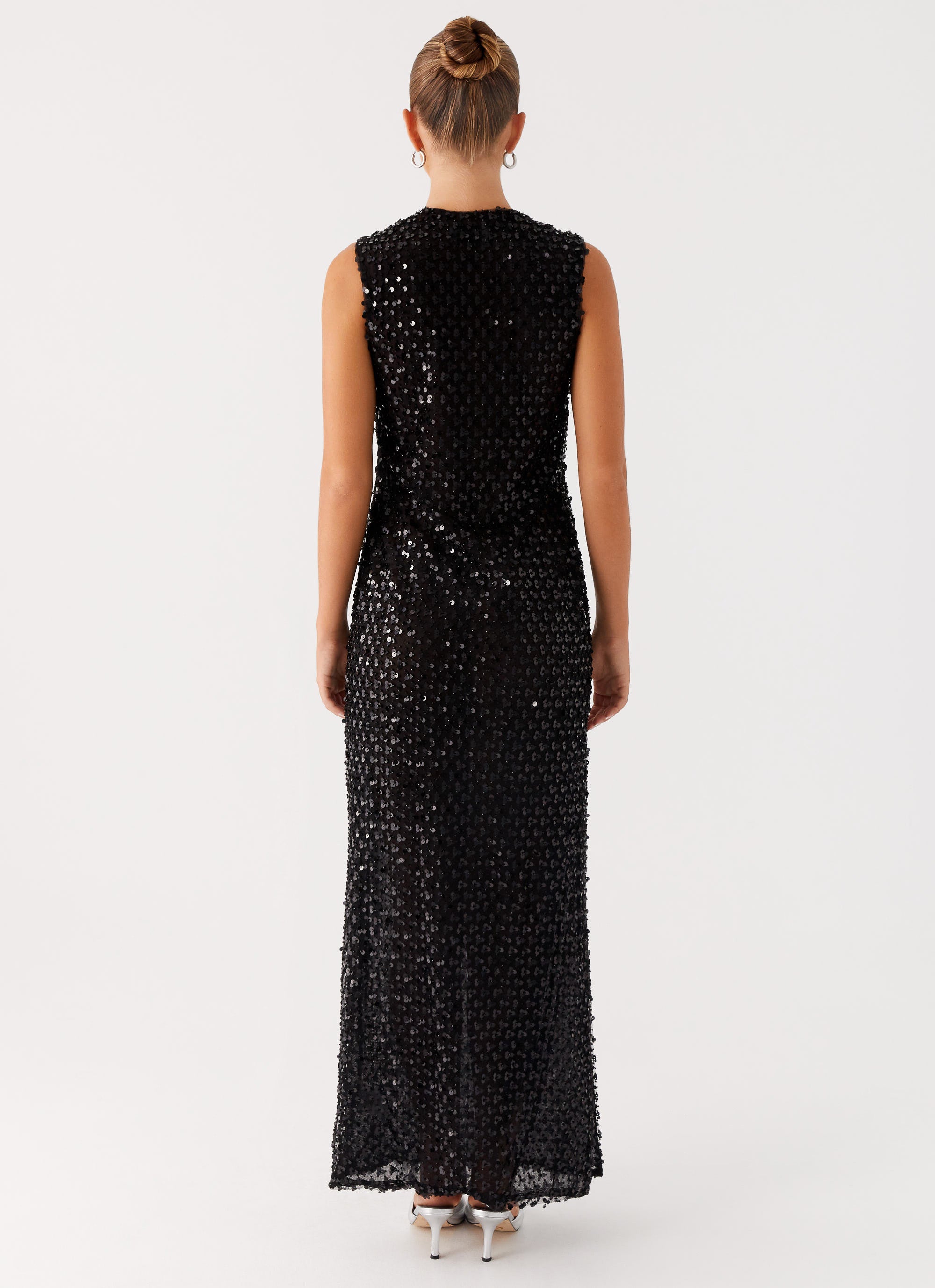Kore Sequin Maxi Dress - Black Peppermayo US Kore Sequin Maxi Dress - Black Peppermayo US