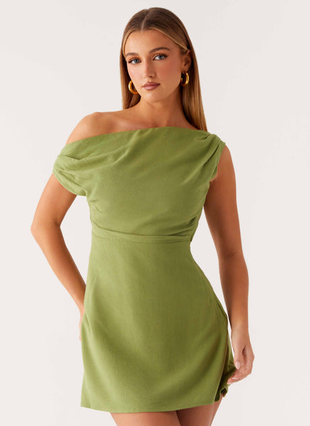 bodycon linen dress Annalissa Linen Mini Dress