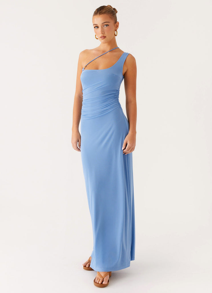 Larisa Maxi Dress - Cornflower Blue Peppermayo US Larisa Maxi Dress - Cornflower Blue Peppermayo US