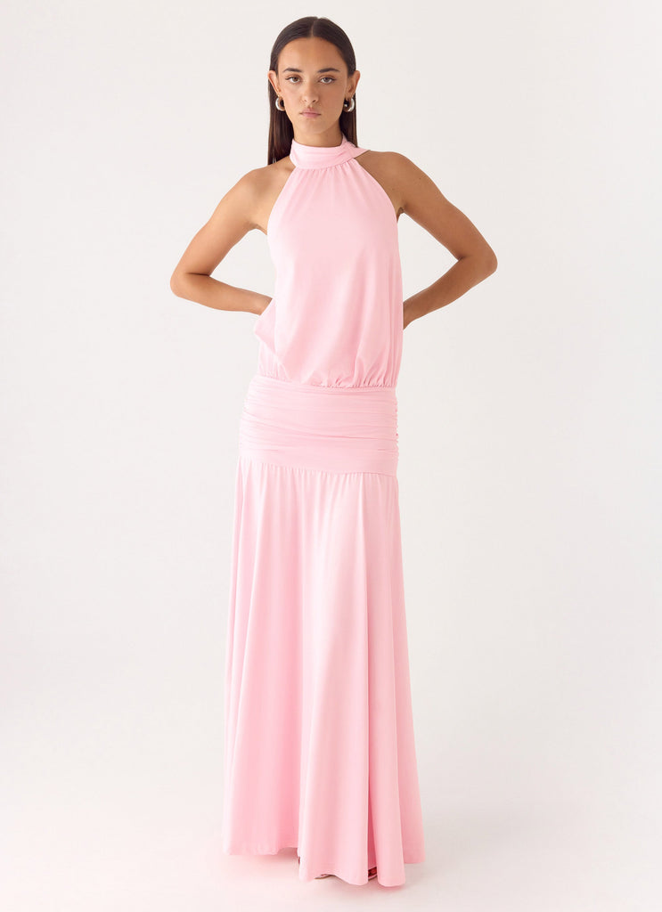 baby pink maxi dress Last Forever Maxi Dress