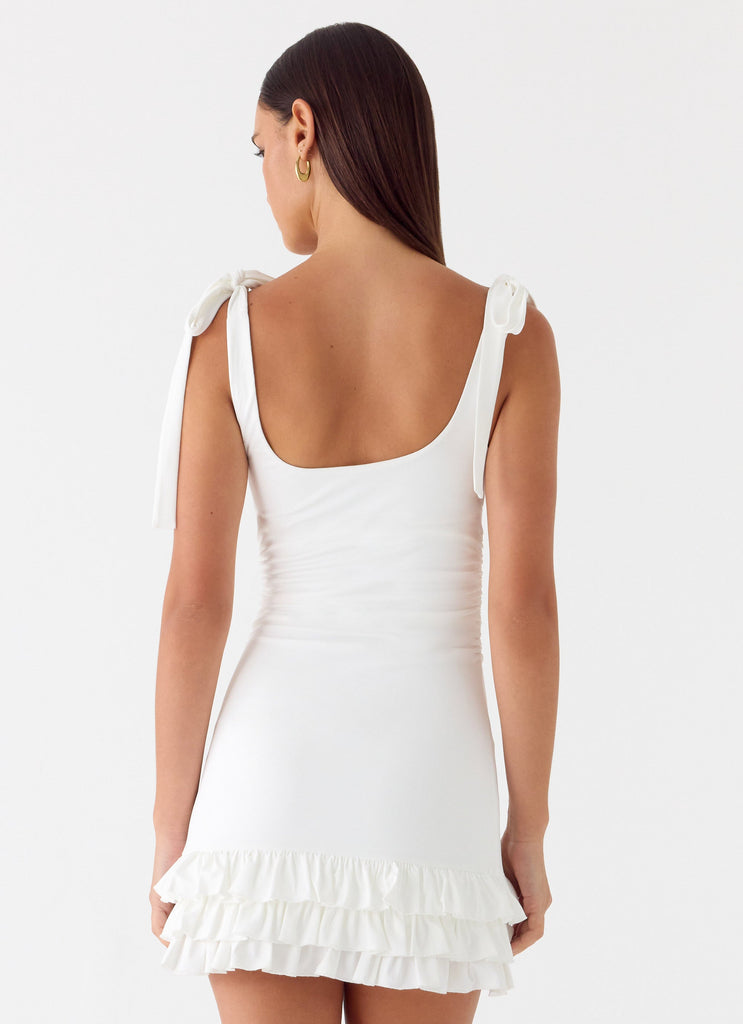 Laufey Mini Dress - White Peppermayo US Laufey Mini Dress - White Peppermayo US