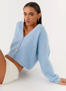 Lenka Oversized Cardigan - Blue