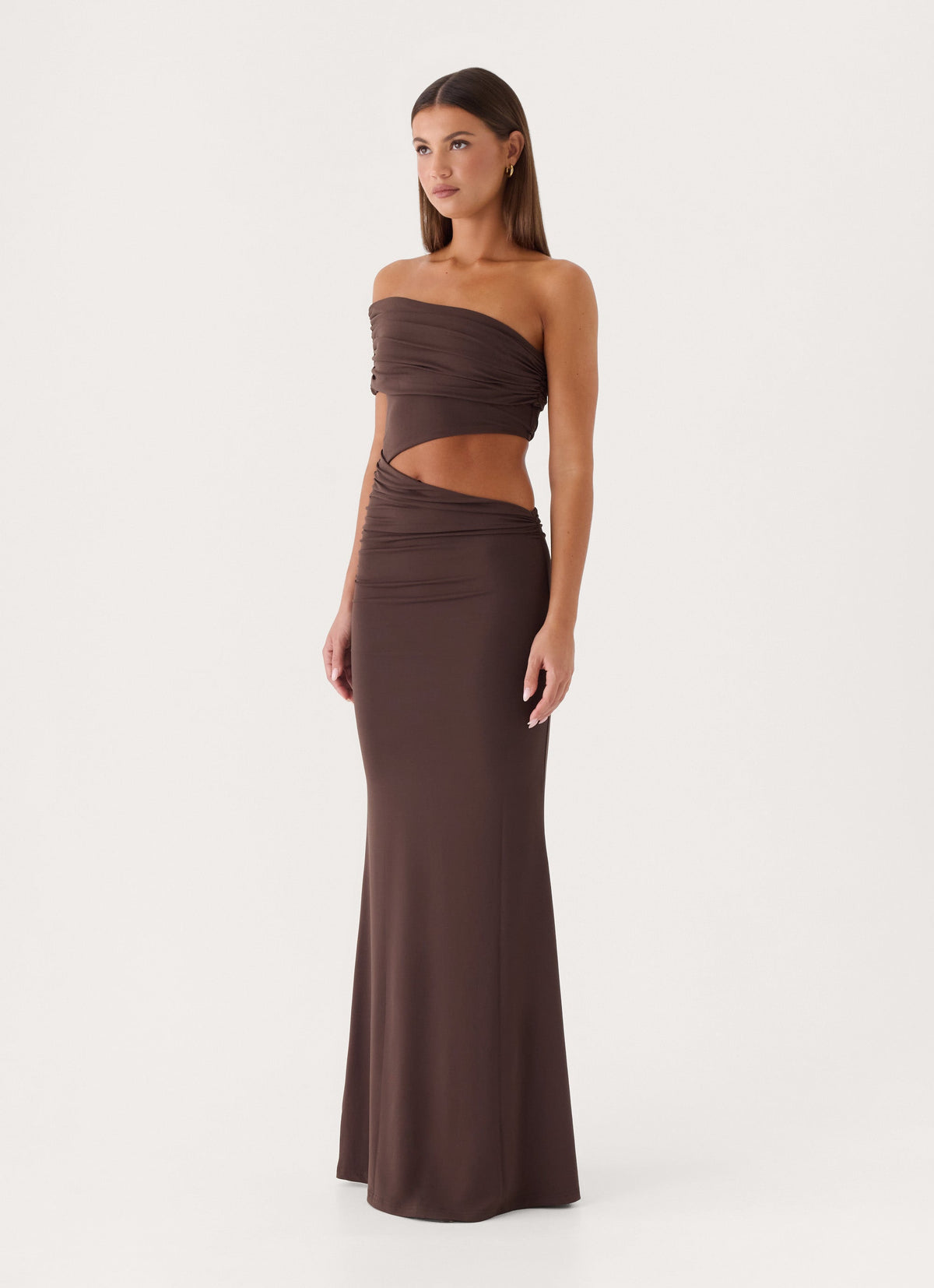 Lennen Maxi Dress - Chocolate – Peppermayo US